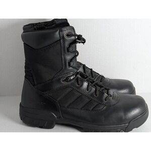 Bates Tactical Boots Mens Size 13 Black Leather Side Zip Military Work Combat